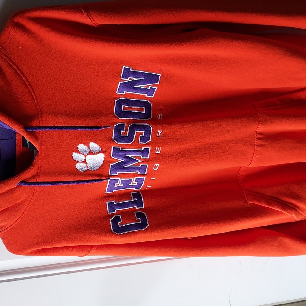 Mens Clemson Tigers Hoodie, Large